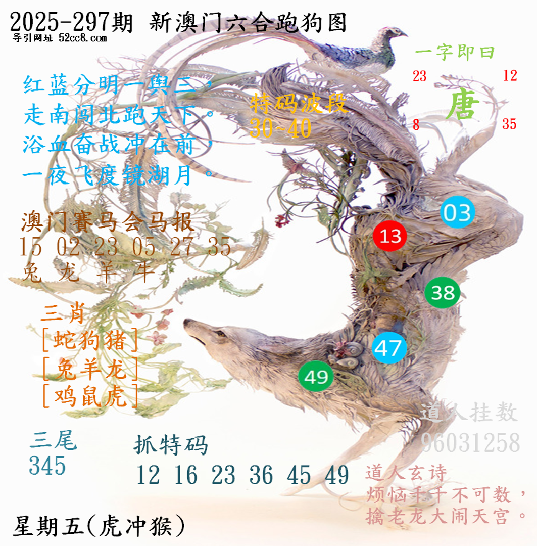 新澳门六合跑马图297期
