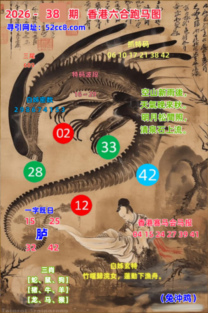 香港六合038期